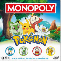 Monopoly Pokémon Edition Board Game | Ages 8 and Up | 2 to 4 Players | Kids Games for Pokémon Fans | Fun Family Games| 45 Mins. Avg