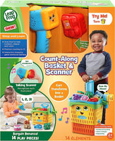 Vtech Leap Frog Count-Along Basket & Scanner