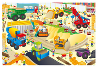 Giant Floor Puzzle - Construction Site