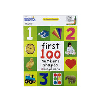 First 100 Numbers and Shapes Bingo Game
