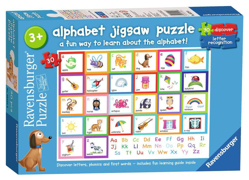 Ravensburger – 05228 – Alphabet Jigsaw Puzzle – 30 Piece