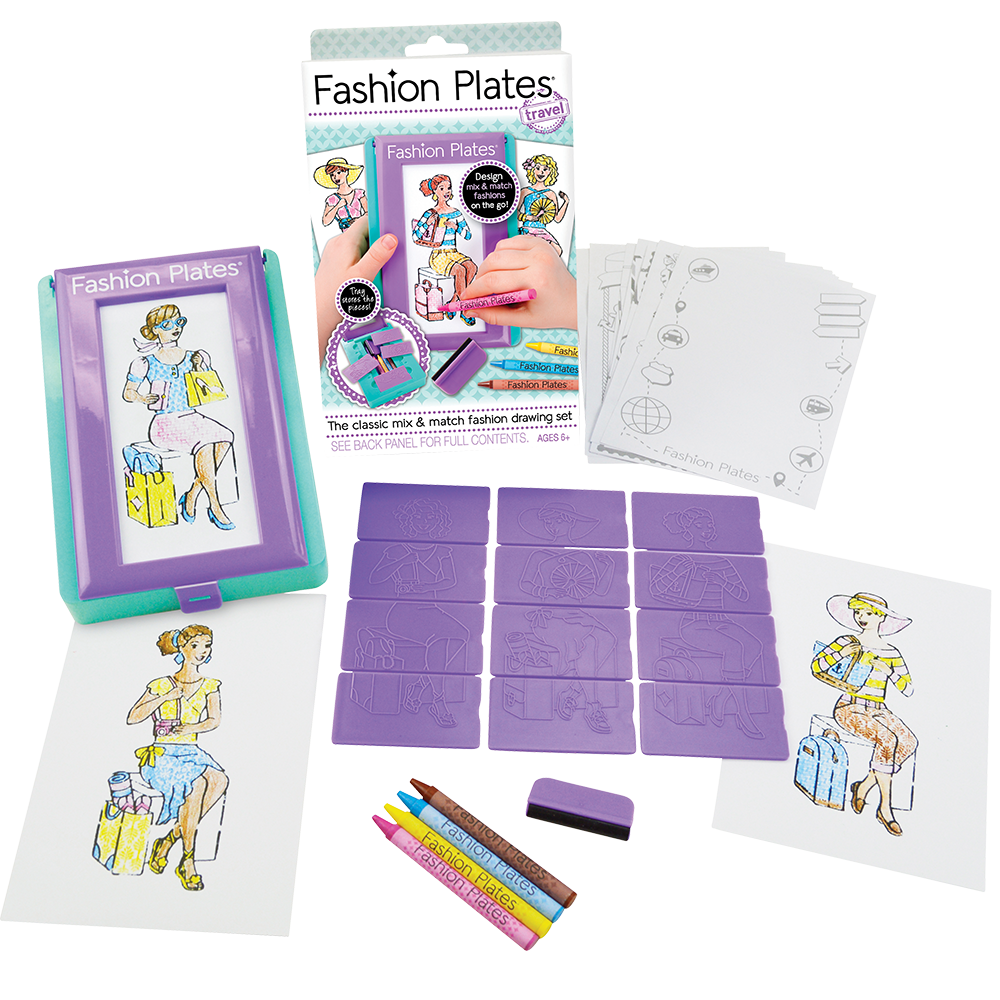 Fashion Plates® Travel Set