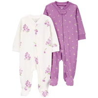 Infant Girls 2-Pack Print Sleep N Play