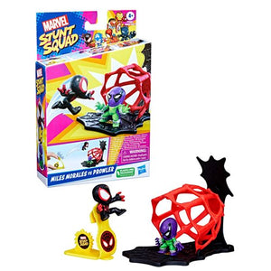 Marvel Stunt Squad Miles Morales vs. Prowler Playset