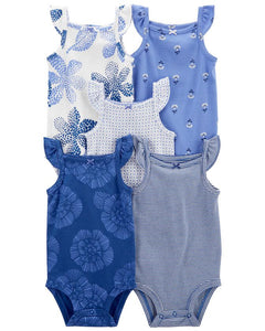 Baby 5-Pack Tank Bodysuits