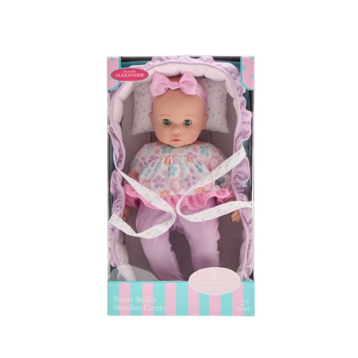 Sweet Smiles 14-Inch Baby Doll, Slumber Carrier