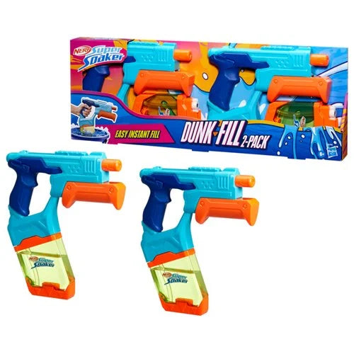 Nerf Super Soaker Dunk-Fill Water Blasters 2-Pack