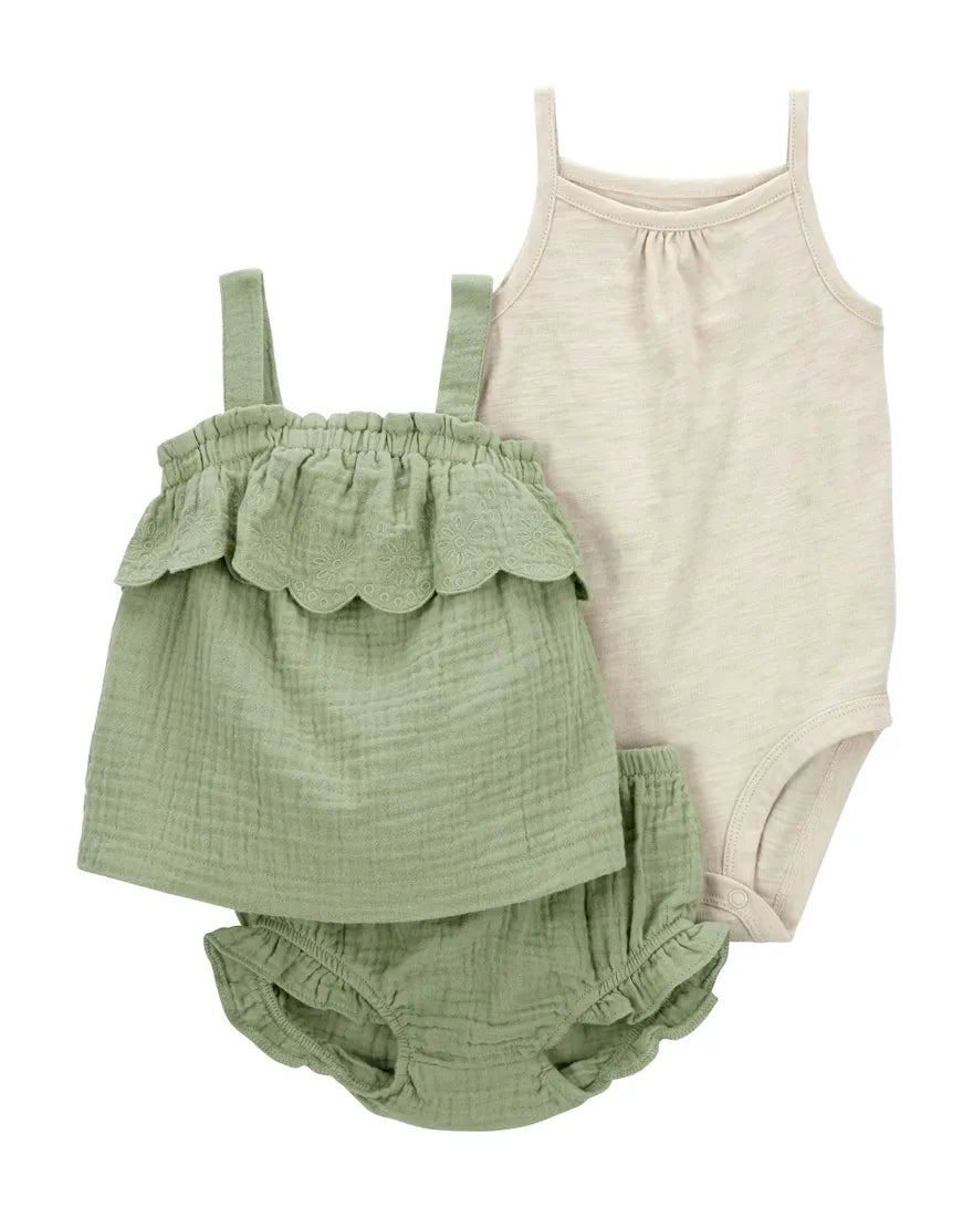 3-Piece Little Short Set