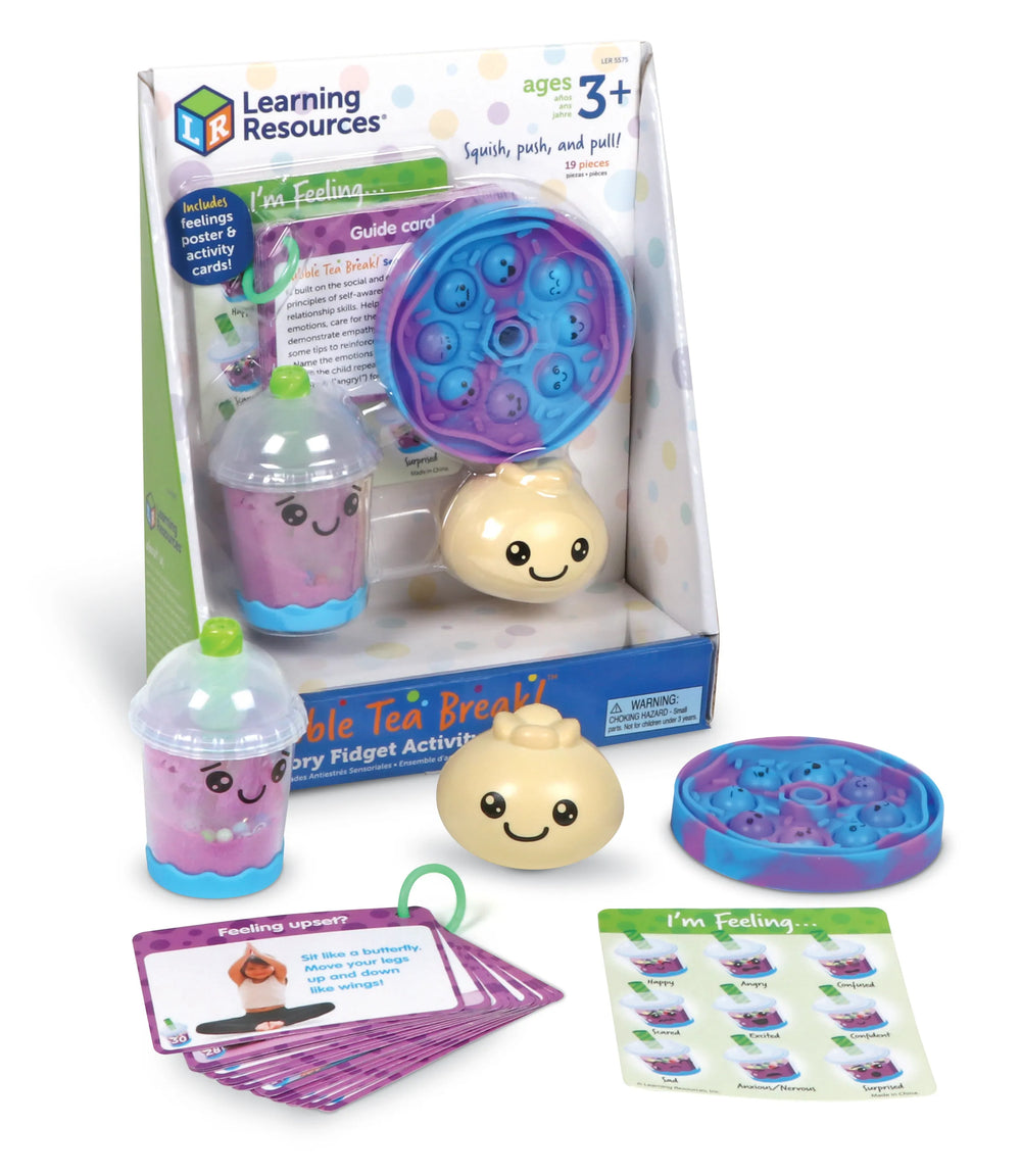 Bubble Tea Break! Sensory Fidget Activity Set