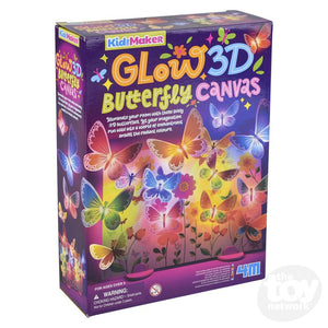 Kidzmaker/3d Glow Butterfly Canvas