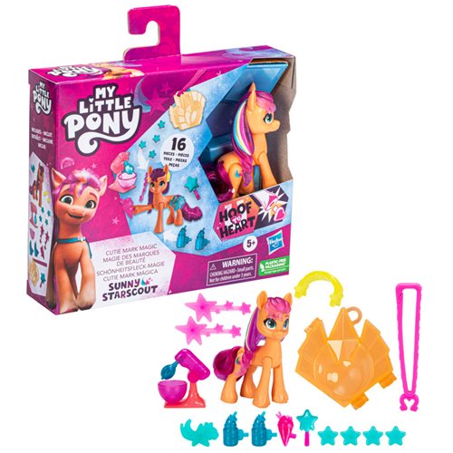 My Little Pony: Make Your Mark Toy Cutie Mark Magic Sunny Starscout Mini-Figure