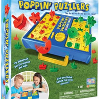 Game Zone Poppin' Puzzlers - Interactive Puzzle Game for 2 Players