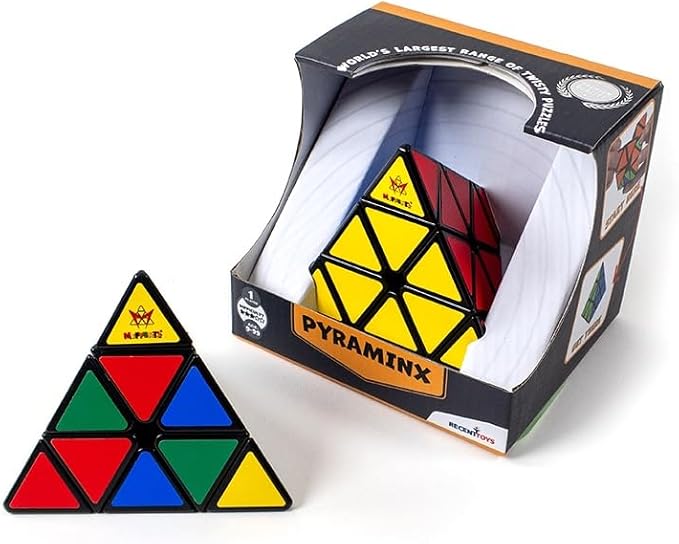 Meffert's Pyraminx - The Original Ultimate Travel-Friendly Brain Teasing Puzzle - for Ages 9 - Adult from Recent Toys