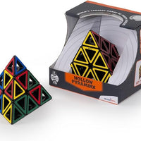 Meffert's Hollow Pyraminx - The Original Transparent Tetrahedron Brainteaser Puzzle from Recent Toys - Travel Friendly Fun for Ages 9 to Adult