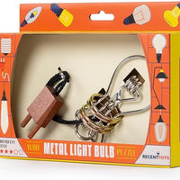 Constantin Metal Light Bulb Brainteaser Mechanical Puzzle from Recent Toys - Fun for Ages 14 and Up