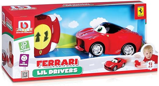 Maisto France- Junior Ferrari Lil Driver RC Vehicle