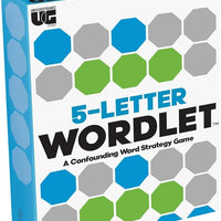 | 5 Letter Wordlet Game for 2 to 4 Players Ages 8 and Up