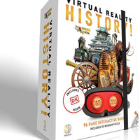 Virtual Reality History! - Illustrated Interactive VR Book and STEM Learning Activity Set - for Ages 8 and Up