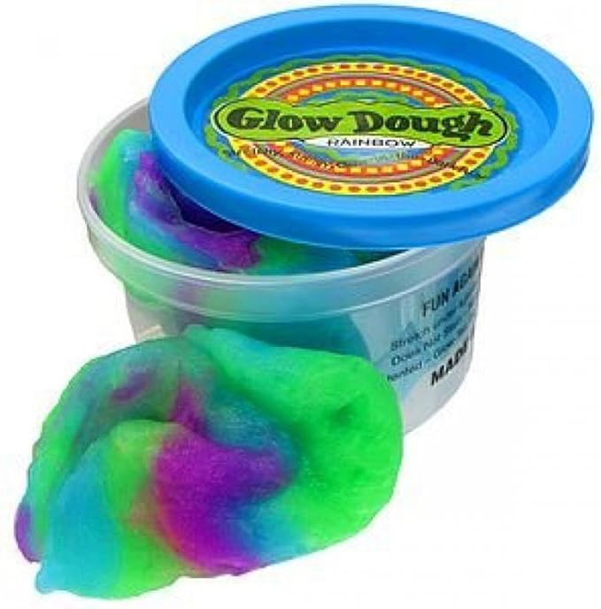 Rainbow Glow Dough