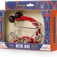 Constantin Metal Bike Puzzle Brainteaser from Recent Toys - Advanced Problem Solving Fun for Ages 14 and Up