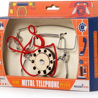 Constantin Metal Telephone Puzzle Brainteaser from Recent Toys - Untangle The Phone Fun for Ages 14 and Up