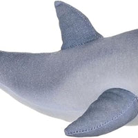 Naturekins Dolphin, Stuffed Animal, 12 Inches, Plush Toy, Fill is Natural Rubber