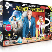 Bill Nye's VR Science Kit and VR Space Lab - Virtual Reality Kids Science Kit, Book and Interactive STEM Learning Activity Set (2 in 1 Combo Pack) - for Ages 8 and Up [Packing May Vary]