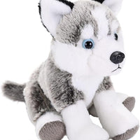 Husky, Paws and Claws, Stuffed Animal, 12 inches, Gift for Kids, Plush Toy, Fill is Spun Recycled Water Bottles