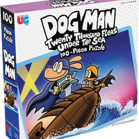 Dog Man 20,000 Fleas Under The Sea 100 Piece Puzzle