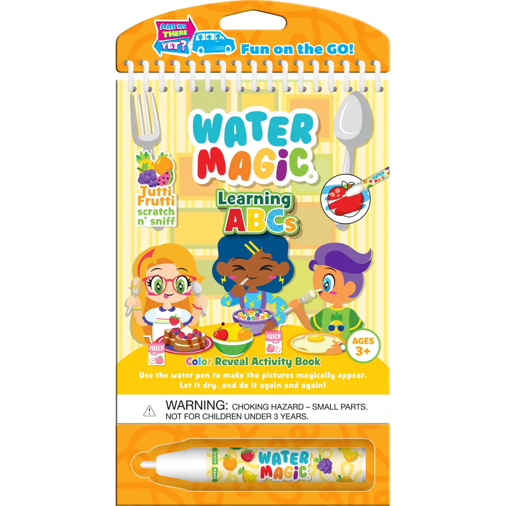 Water Magic Activity Book Multicolored -Learning Abc