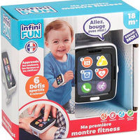 Infini Fun - My First Fitness Watch - The First Imitation Fitness Watch for Toddlers - Multi-Learning Imitation Toy from 18 Months