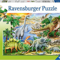 Ravensburger Prehistoric Life Puzzle - 60 Piece Durable Jigsaw Puzzle for Kids | Unique Puzzle Pieces | Enhances Concentration & Creativity | Eco-friendly - FSC Certified