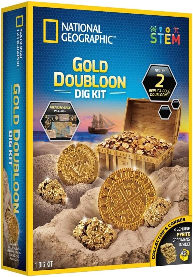 National Geographic Gold Doubloon Dig Kit