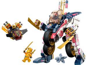 Sora's Transforming Mech Bike Racer