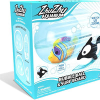 Zhu Zhu Pets Aquarium Bubble Ball And Surfboard