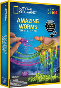 Discover with Dr. Cool National Geographic – Amazing Worms Chemistry Kit