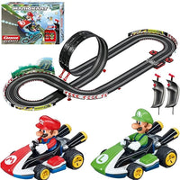 Carrera GO!!! Electric Powered Slot Car Racing Kids Toy Race Track Set 1:43 Scale, Mario Kart