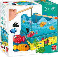 Goula Fishing Game with Wooden Fish
