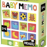 Baby Memo – Toddler Learning Activities Ages 2-4, Educational Toys for 2 3 4 Year Old Boys Girls, Matching Memory Games for Kids, Baby Learning Toys, Toddler Motor Skills, Teaching Games
