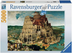 Ravensburger The Tower of Babel Jigsaw Puzzle - 5000 Pieces | Anti-Glare Surface | Premium Quality | Precision Fit | Ideal Gift for Puzzle Enthusiasts