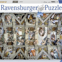 Ravensburger Sistine Chapel 5000 Piece Jigsaw Puzzle for Adults - 17429 | Premium Quality Blueboard | Anti-Glare Surface | Precision Fit | Perfect for Group Activities