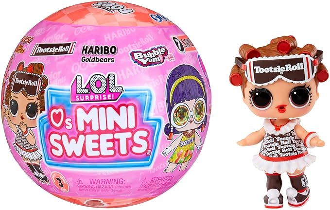 L.O.L. Surprise! Loves Mini Sweets Series 3 with 7 Surprises, Accessories, Limited Edition Doll, Candy Theme, Collectible Doll- Great Gift for Girls Age 4+