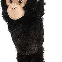 Wild Republic Chimpanzee Plush, Monkey Stuffed Animal, Plush Toy, Gifts for Kids, Hanging 20 Inches , Black