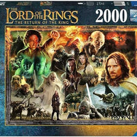 Lord of The Rings: The Return of The King 2000 Piece Jigsaw Puzzle for Adults - 17293 - Every Piece is Unique, Softclick Technology Means Pieces Fit Together Perfectly