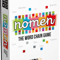 Ludic Nomen - Family Board Games for Adults and Kids Ages 8+, 2 to 4 Players, Family Word Party Game, Fun Games for Adults, Game Night Games for Groups Adult, Adult Board Games for Game Night