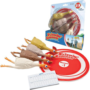 Flickin Chicken Indoor Outdoor Target Toss Game, The Go Anywhere Game for 2 or More Players Ages 6 and Up