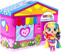 Sticker Store Decora Girlz Playset with 5" Doll
