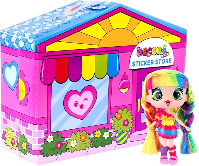 Sticker Store Decora Girlz Playset with 5