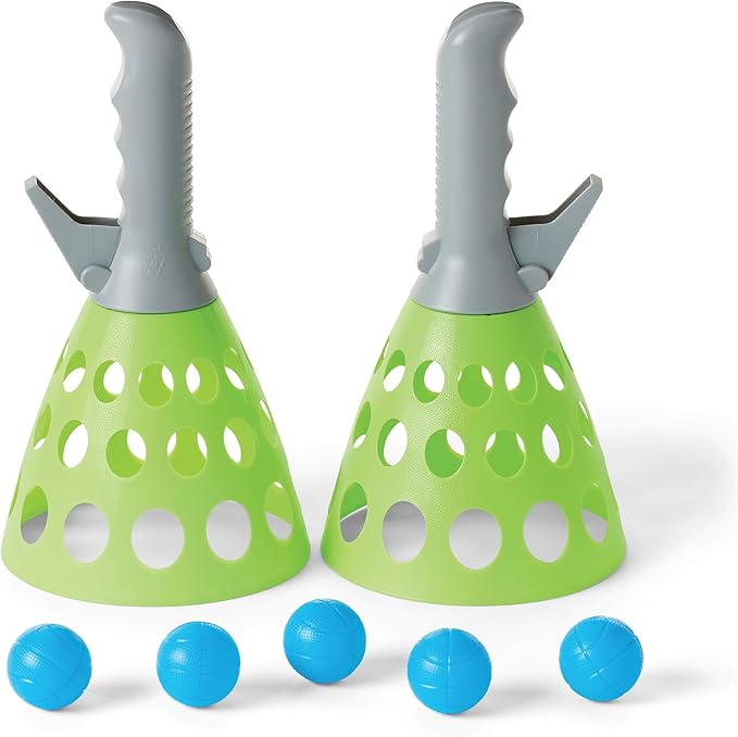 Kidoozie Snap 'N Catch Set - Launch, Catch & Develop Motor Skills - The Perfect Outdoor Activity for Ages 3+