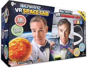 Bill Nye's VR Science Kit and VR Space Lab - Virtual Reality Kids Science Kit, Book and Interactive STEM Learning Activity Set (2 in 1 Combo Pack)…